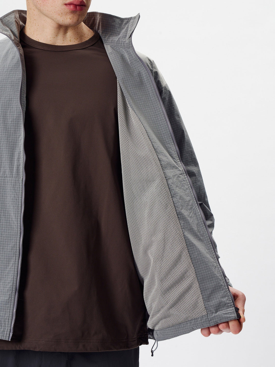 Dope Dyed Rip-stop Wind Jacket – Goldwin London