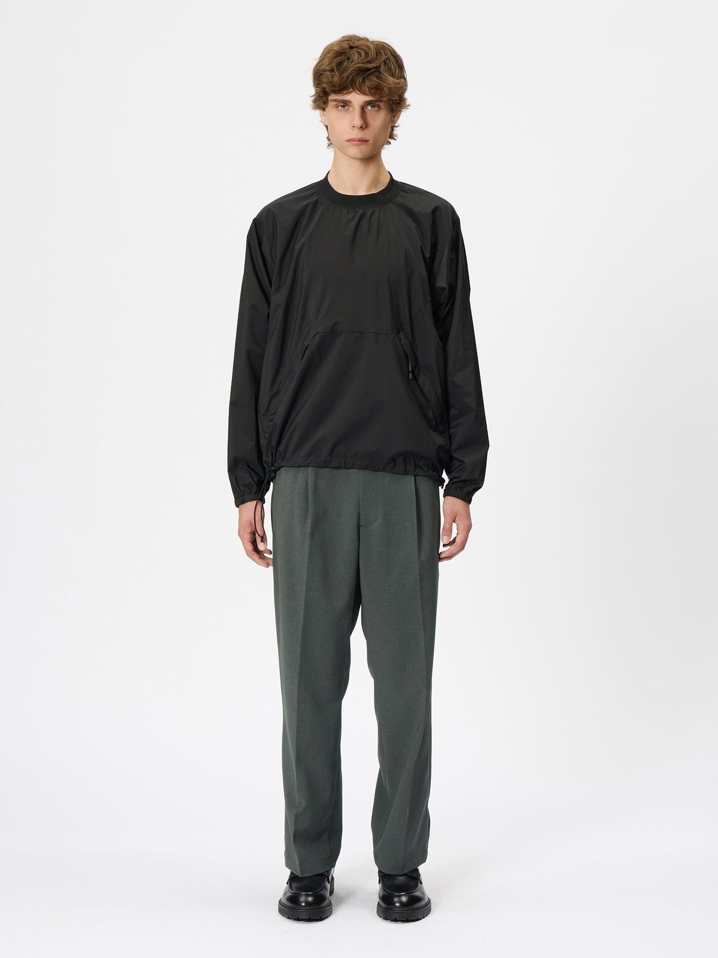 Model: Height 185cm / 6'0" | Wearing: MIX GRAY / 3