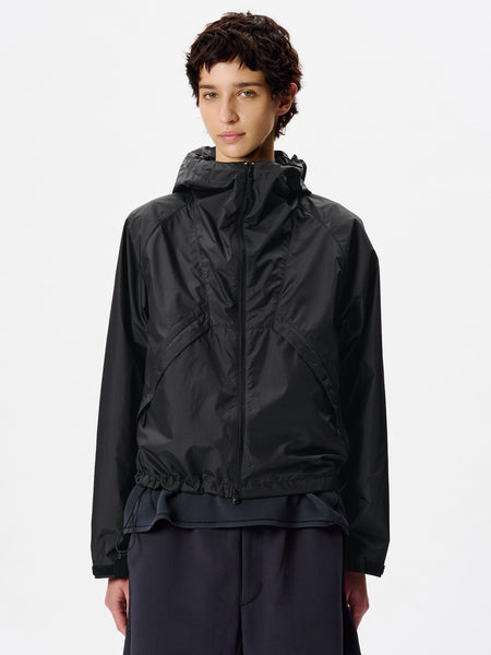 Rip-stop Cropped Jacket